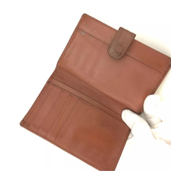 Authentic MCM Logo Leather Bifold Wallet GUC - Picture 5 of 9